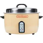 RiceMaster(R) Rice Cooker/Steamer, electronic, 55 cup uncooked capacity, one touch, auto cook/hold, cooks in 46 minutes, 230v/50/60/1-ph, 15 amps, 3330 watts, NEMA 6-20P, ETL, NSF