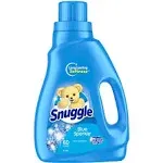 Snuggle Liquid Fabric Softener, Blue Sparkle, 50 Ounce, 60 Loads