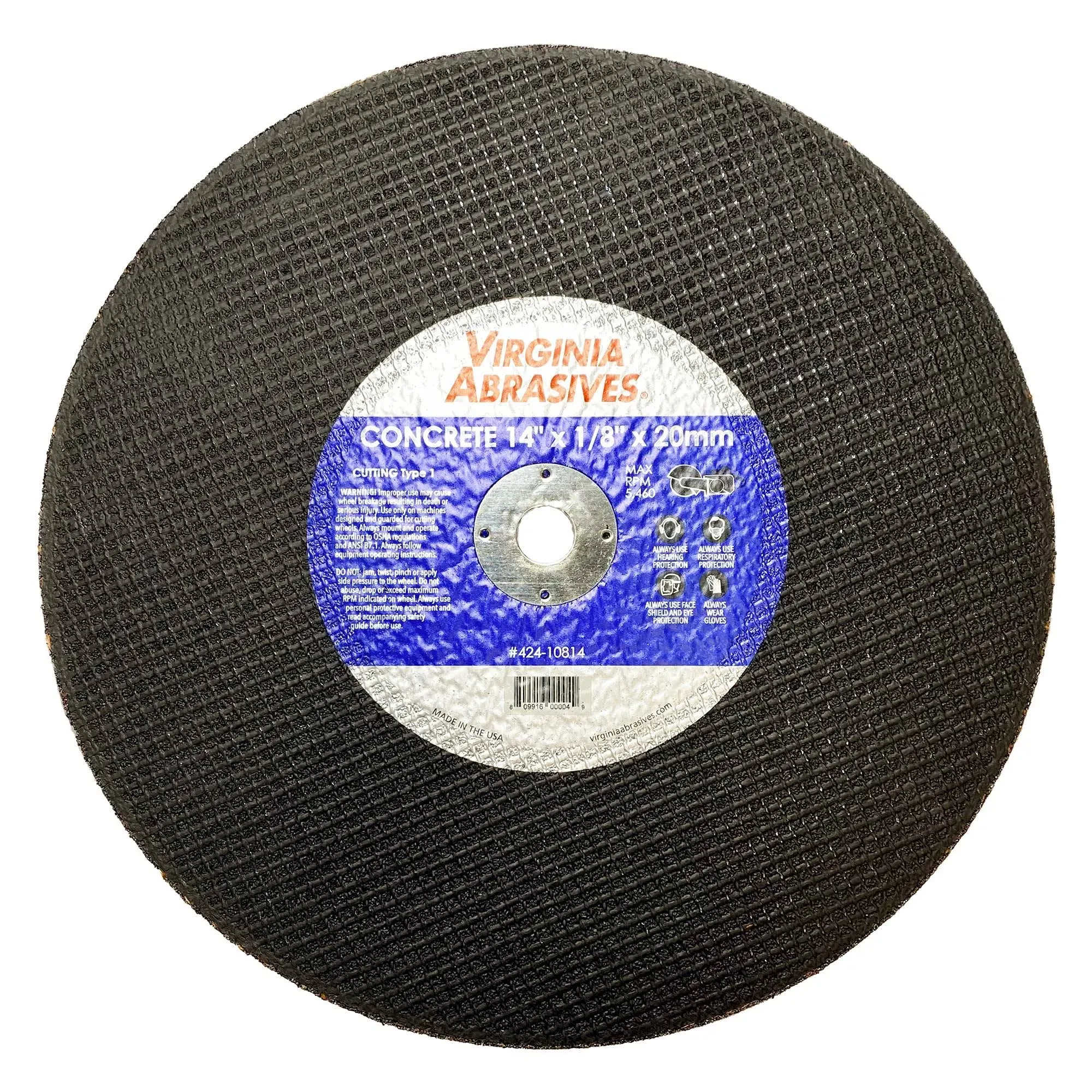 424-10814 14 x 0.2 in. Bonded Masonry Cut Off Wheel, 10PK