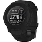 Garmin - Instinct 2 Solar Tactical Edition 45mm Smartwatch Fiber-reinforced Polymer - Black