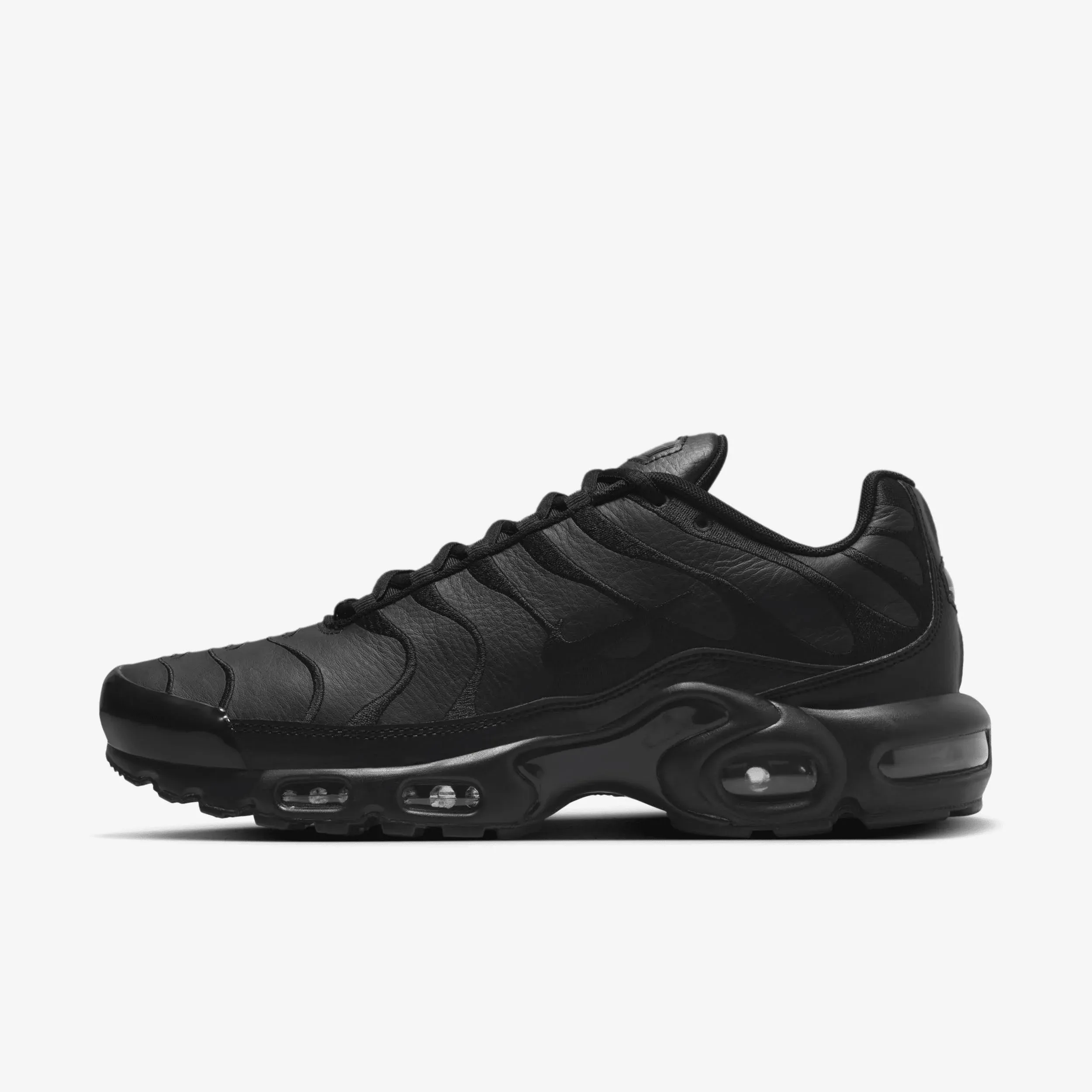 Shop Nike Air Max Plus Men's Shoe In Black,black,black