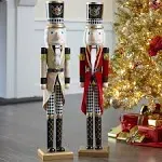 BrylaneHome 36"H Wooden Nutcracker