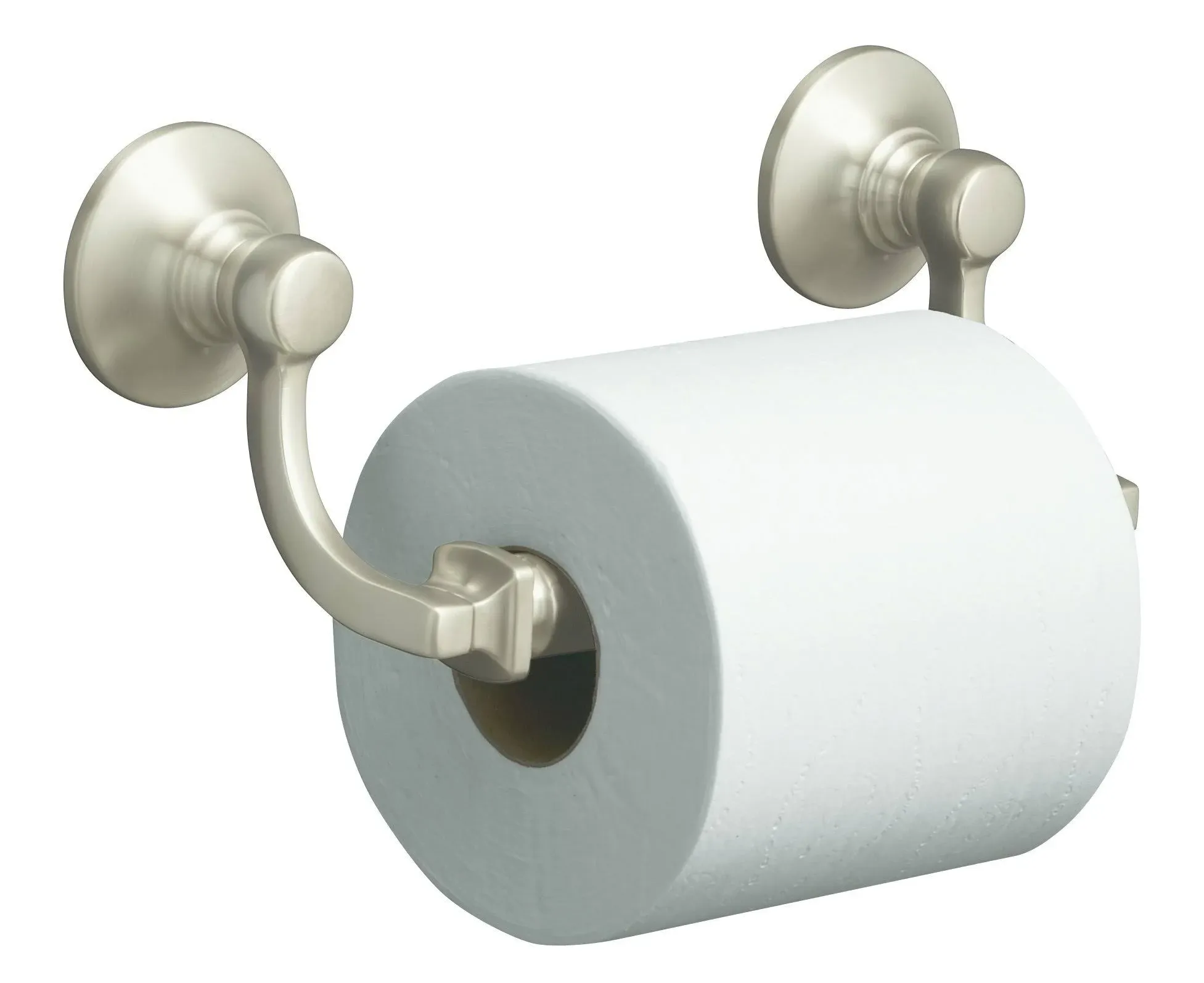 Kohler K-11415-BN Bancroft Toilet Tissue Holder Vibrant Brushed Nickel