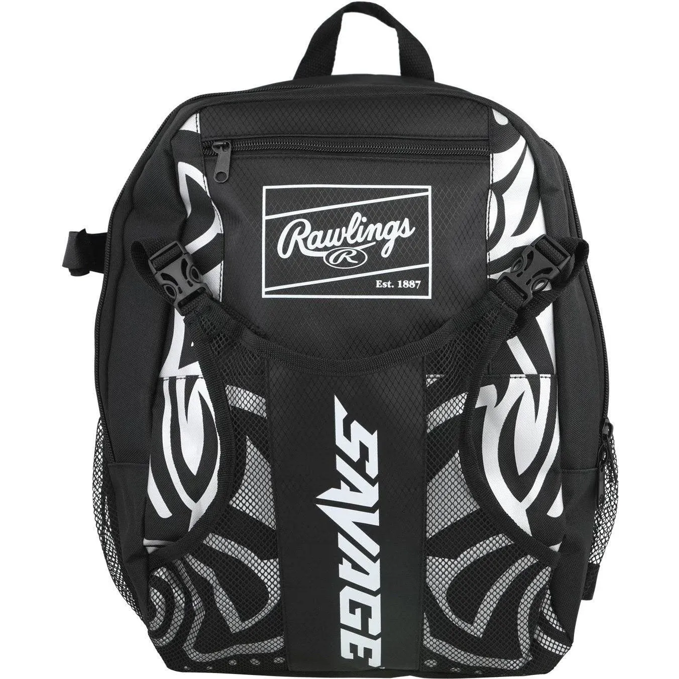 Rawlings Savage Youth Backpack, Black