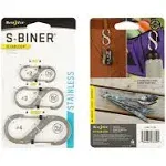 Nite Ize S-Biner SlideLock - 3 Pack Stainless Steel