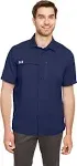 Under Armour Hampton by Hilton Employee Bottom Shirt Uniform Navy Blue Size L