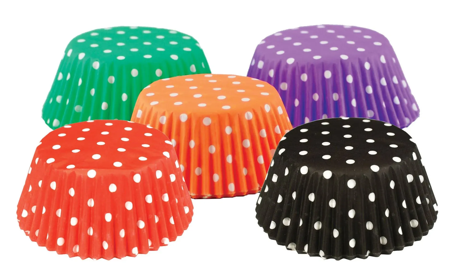 Fox Run 300 Polka Dot Bake Cups 8115