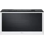 LG Studio Over-the-Range Convection Microwave Oven with Air Fry, Essence White, 1.7 Cu. ft.