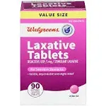 Walgreens Woman's Laxative, 5 mg, Tablets - 90 tablets