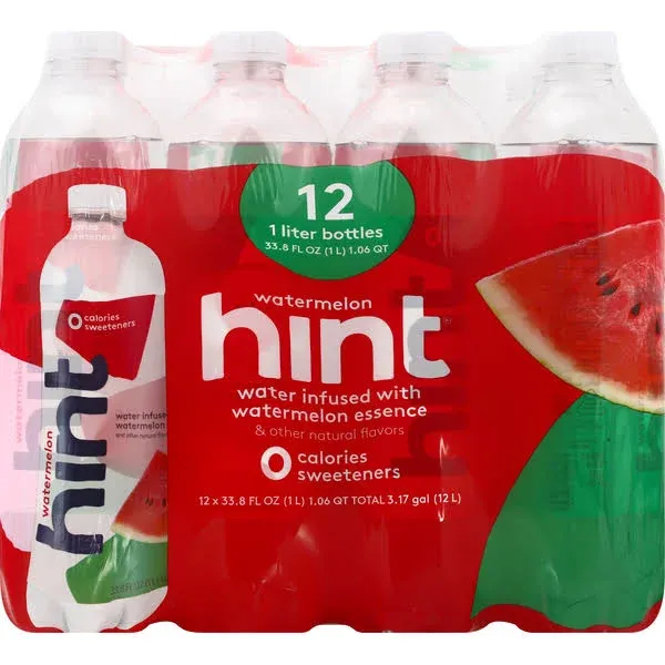 Hint Water, Watermelon - 12 Each