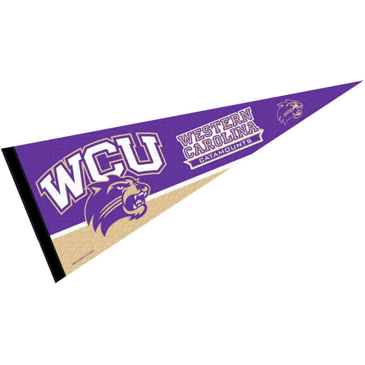 Western Carolina Catamounts 12x30 Felt Pennant