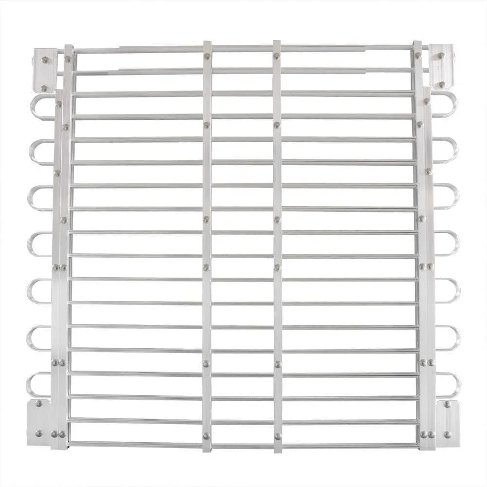 34 - 37 In. X 45 - 60 In. Adjustable Aluminum Window-Well Grate