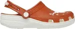 Classic Clog University Of Texas Mens Sandals (White/Orange)