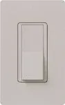 Lutron SC-1PS-TP Claro Single-Pole Switch - 15A - Taupe