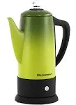 Elite EC812G 12 Cup Coffee Percolator - Vintage Green