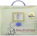 Baby Briefcase Baby Paperwork Organizer, Mint/Periwinkle