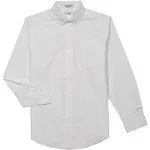 Izod White Collared Button Down Shirt Sz 14 Boys NWT