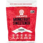 Lakanto Monkfruit Sweetener with Erythritol, Classic - 16 oz