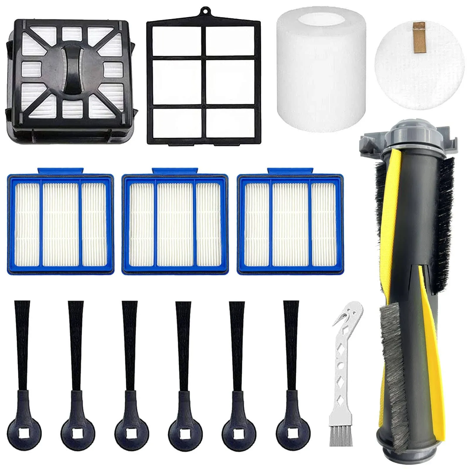 Eifrthe Accessories Kit for for Shark IQ RV1001AE, Shark AV911S EZ, AV1010AE RV1000 RV1001 AV970 AV993 AV1002AE UR1000SR UR1005AE Robot Vacuum