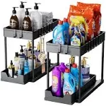 mosala Under Sink Organizers and Storage 2 Pack