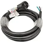 Parkworld 886252 NEMA 6-30 Plug Power Cord, 10 Gauge Replacement Cord, UL Listed (6-30P, 15FT)