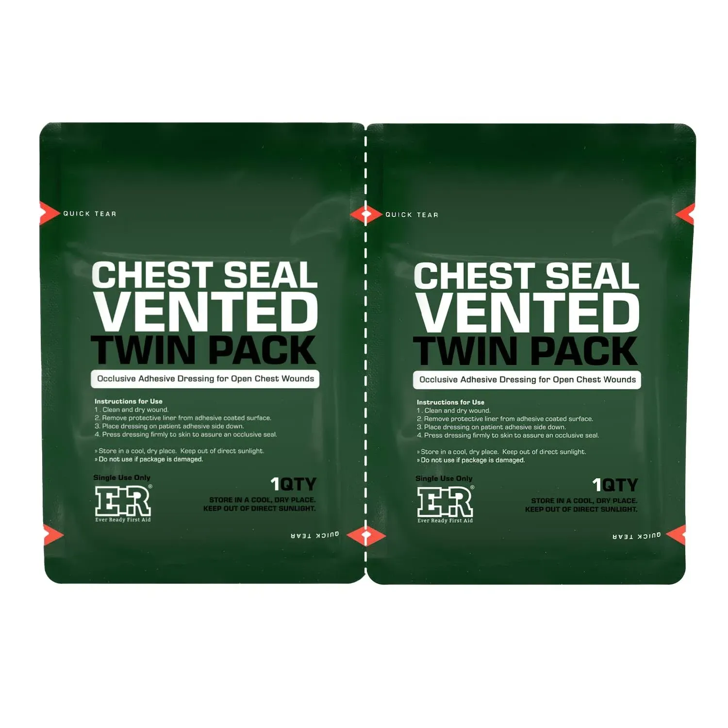 Ever Ready First Aid Vented Chest Seal