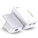 TP-Link TL-PA4010KIT AV600 Nano Powerline Adapter Starter Kit Up to 500Mbps(Renewed)