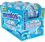 Chewy &amp; Fresh Mints - Peppermint Flavor, 540 Pieces, 90 Count Bottles, Pack of 6