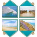 Papyrus Blank Cards with Keepsake Box, By the Sea (20-Count)