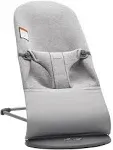 BabyBjörn Bouncer Bliss, Light Gray Frame 3D Jersey Light Pink