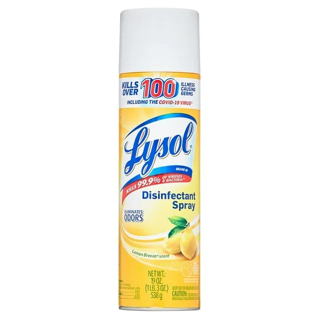 Lysol Lemon Disinfectant Spray