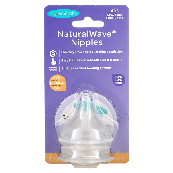 Lansinoh NaturalWave Flow Nipples