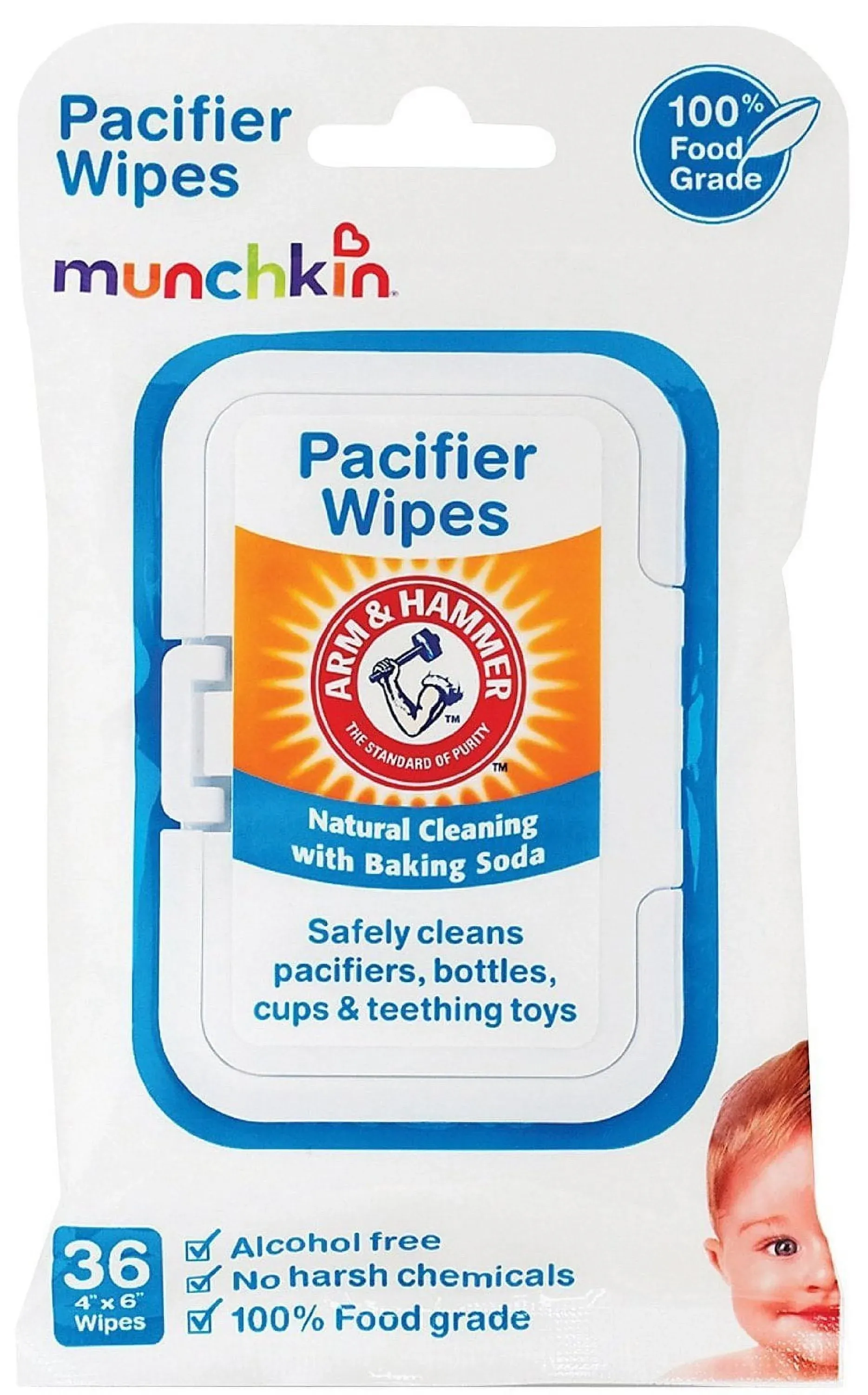 Munchkin Arm Hammer Pacifier Wipes