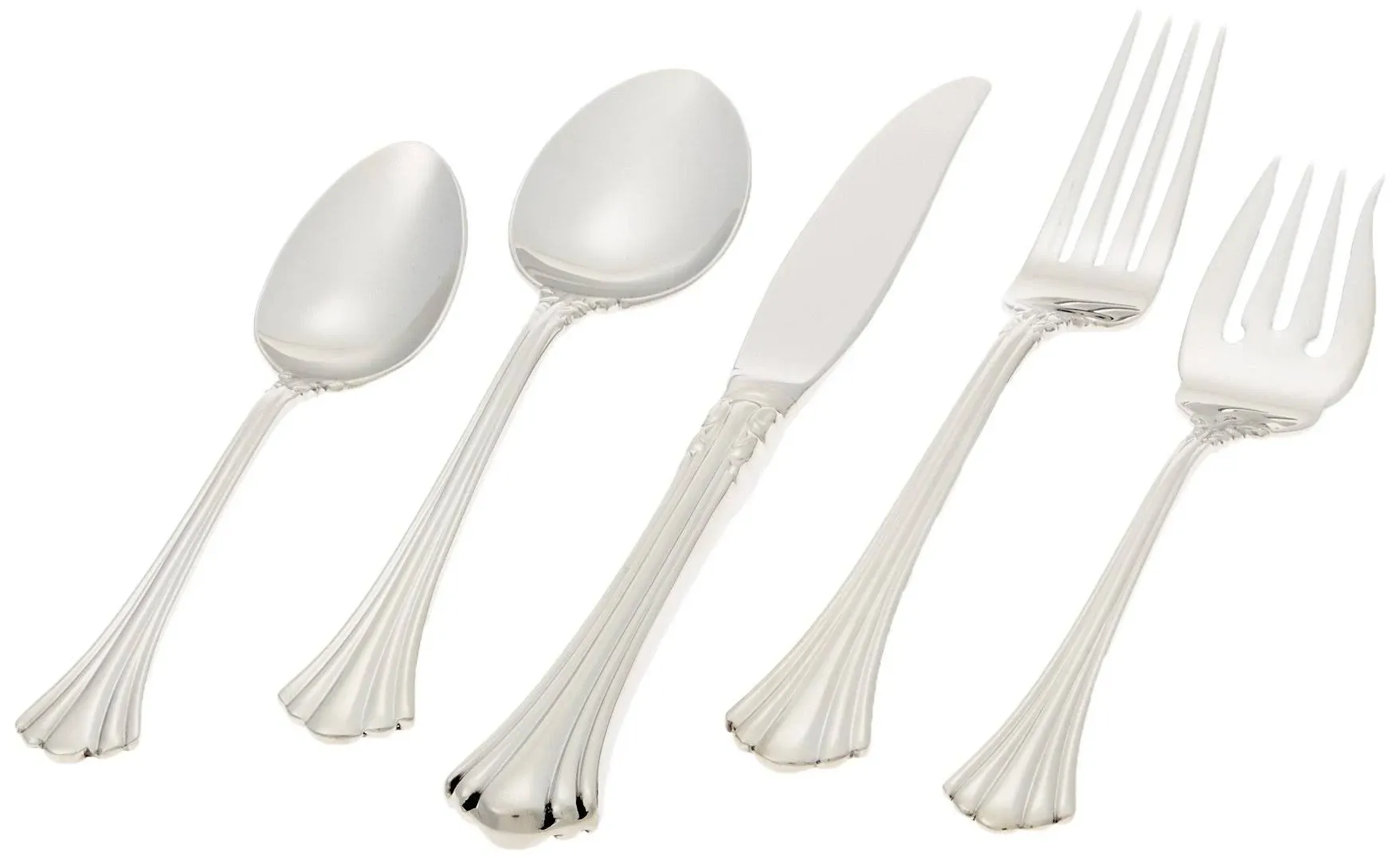 Reed &amp; Barton 1800 Stainless Steel 5pc. Place Setting (Service for One)