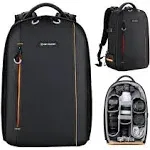 K F Concept Camera Backpack Waterproof Camera Bag For Cameras Lenses and Acc