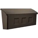 Architectural Mailboxes Wayland Wall-Mount Rubbed Bronze Mailbox