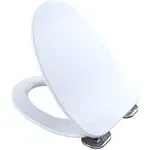 TOTO SS234#01 SoftClose Ultra Slim Non-Slam Toilet Seat &amp; Lid - Cotton White New