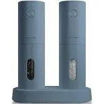 Electric Salt and Pepper Grinder Set I Automatic Salt and Pepper Mills with Adju