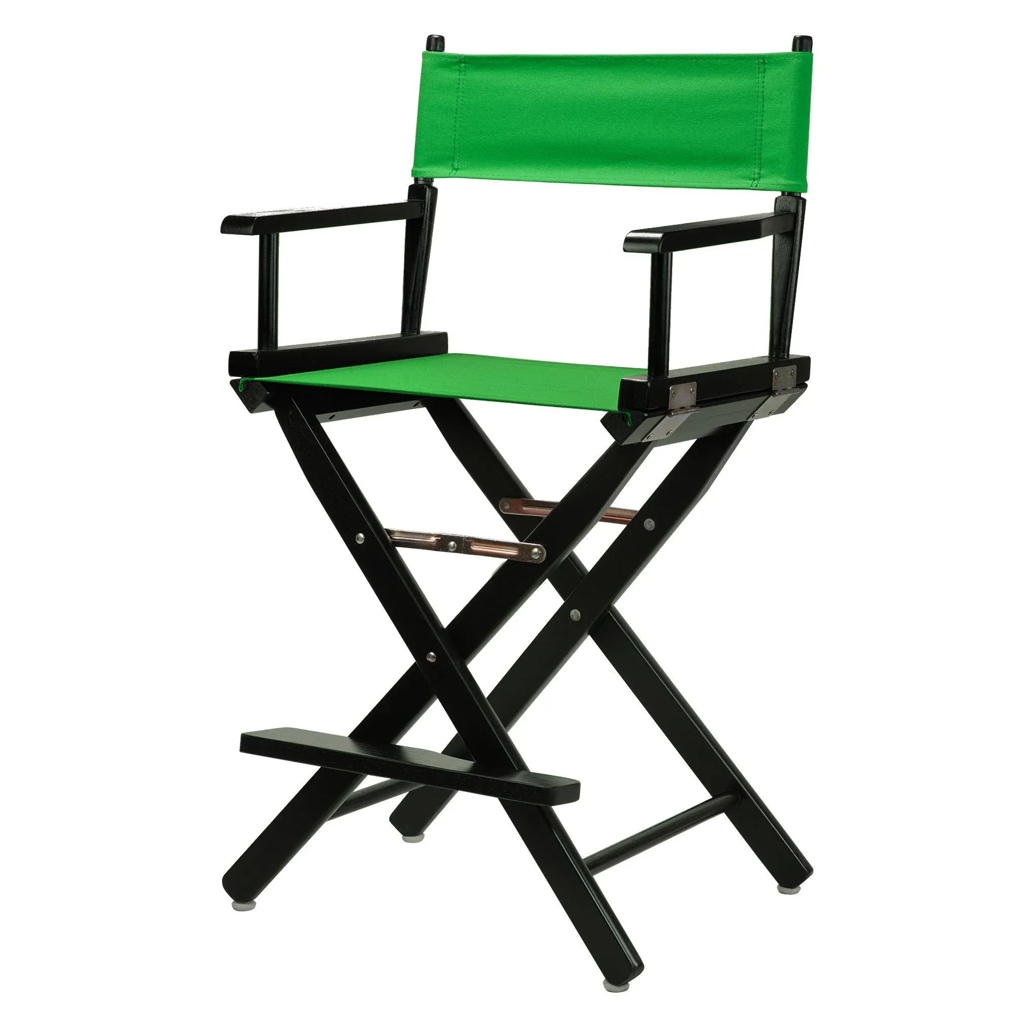 Casual Home 24" Director's Chair Black Frame-Green Canvas