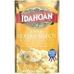 Idahoan Mashed Potatoes, Buttery Golden Selects - 4.1 oz