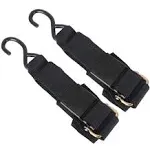 XSTRAP STANDARD Marine Boat Trailer 2" x 4' Trailer Transom Tie-Down Straps, 2PK