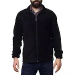 Trent Mens Full Zip Up Fleece Jacket Soft Casual Warm Zipper Coat