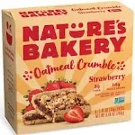 Oatmeal Crumble, Strawberry Breakfast Snack Bars, 1.41 oz, 10 Count