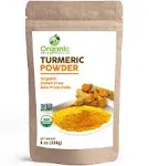 Organic Turmeric Root Organic Turmeric Powder (8 oz) Turmeric Curcumin Powder for Seasoning