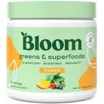 Bloom Nutrition Greens & Superfoods Powder, Mango, 30 Servings