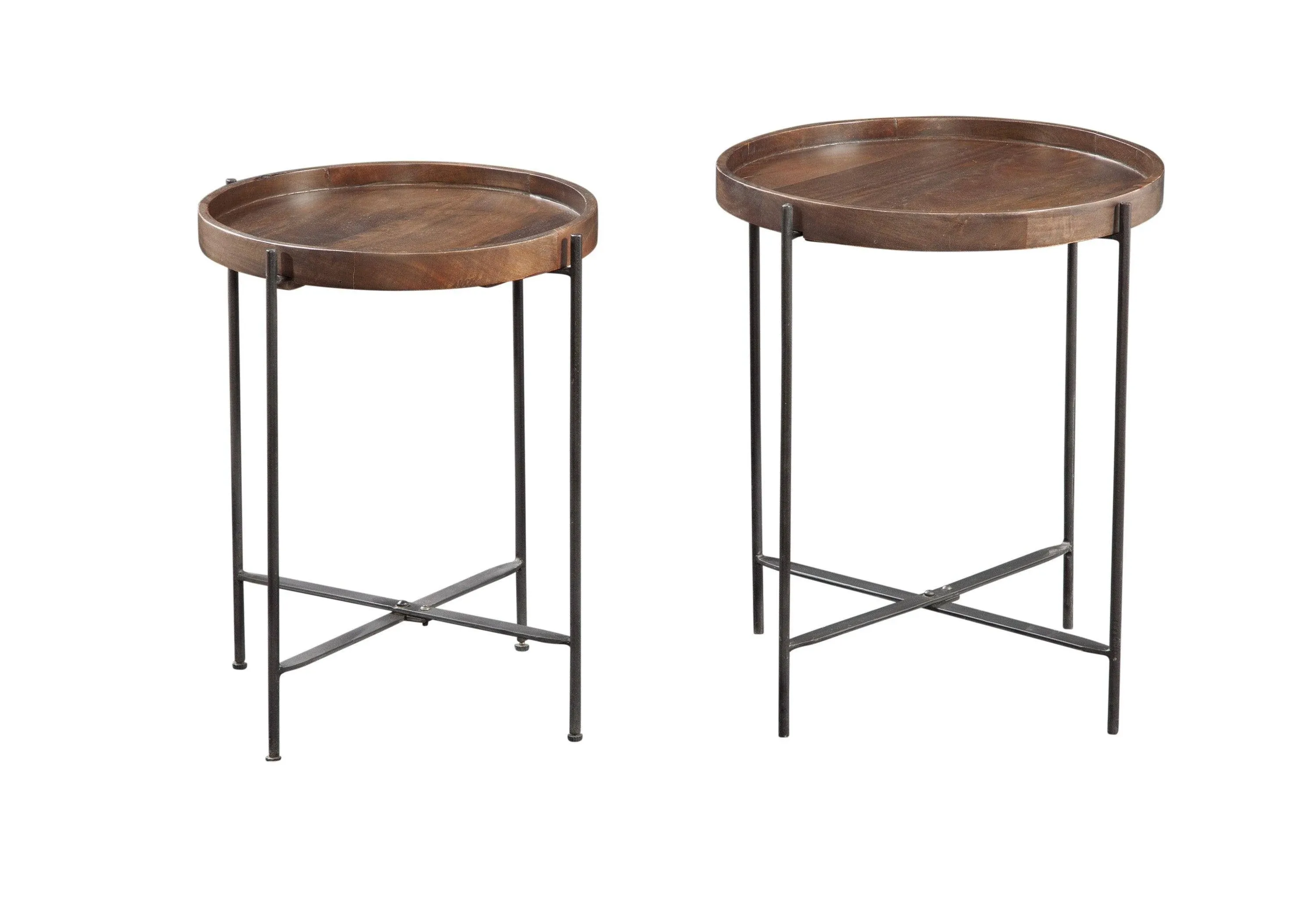 Steve Silver Capri 2 Piece Round Accent Table Set