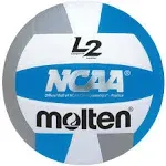 Molten L2 Series Volleyball - Silver/White/Blue