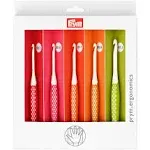 Prym Ergonomics Crochet Hook Set, Small (E, G, 7, H, J)