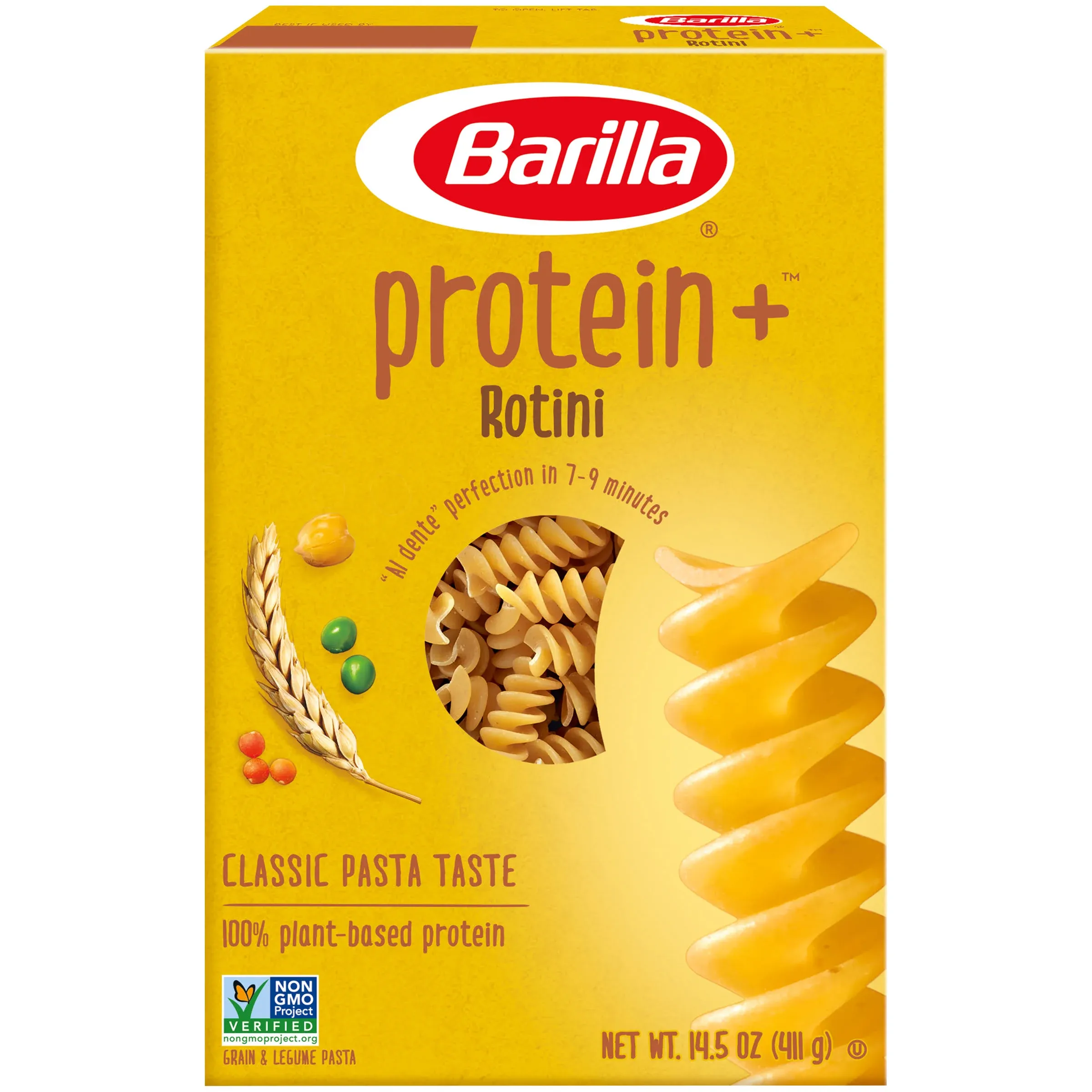 Barilla Protein Plus Rotini Pasta, 430ml (Pack of 12)