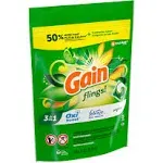 Gain Flings Laundry Detergent Pacs, Original, 35 Count (Packaging May Vary)